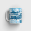 Manchester City White Mug