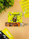 Naruto Uzumaki 3 Item Gift Combo: 9 Self adhesive mini posters, 1 Double Sided Keychain, 1 Key-Tag