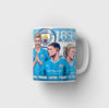 Manchester City White Mug