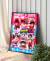 Monkey D Luffy Framed Poster