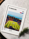 Fc Barcelona Stadium Frame