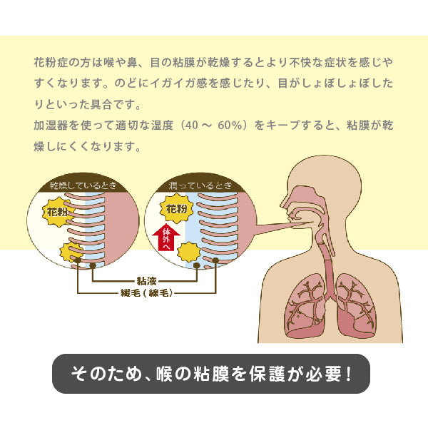 アロマ対応LED搭載加湿器　B-AK05