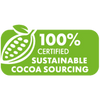 certified sustainable cocoa sourcing badge