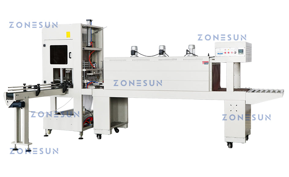 ZONESUN ZS-SPL4 Automatic Bottles Wrapping Shrinking Packaging Machine