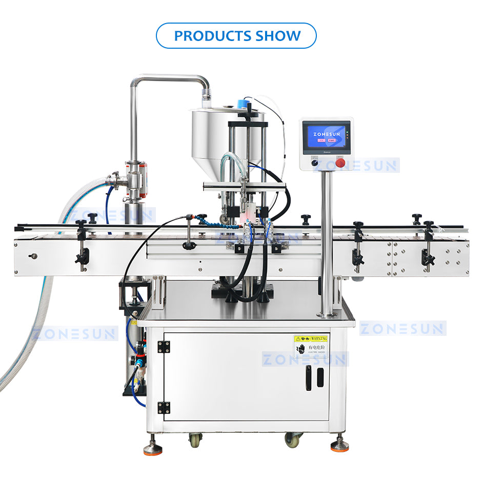 ZONESUN Servo Piston Pump Filling Machine