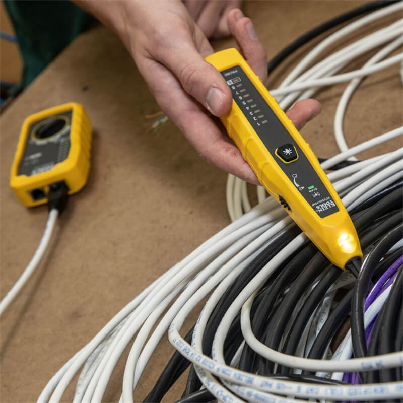Detector de Cables Probador de Cables Buscador de Líneas Detector de Cables  Multifunción Rastrea los Cables o Alambres y Diagnostica el Instrumento de