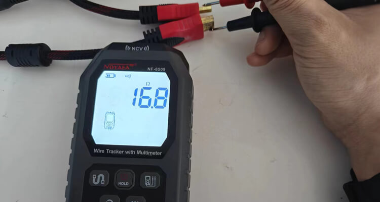 NF-8509 Testing Wire Resistance to Locate Broken Wire