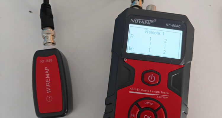 NF-858C Coaxial Cable Test Result