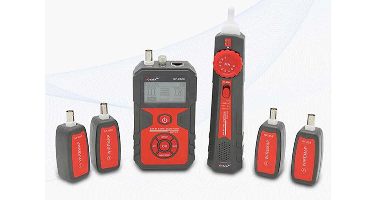 NF-858C Cable Tester with Coaxial Test