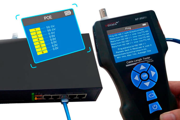 NF-8601S Ethernet-Tester