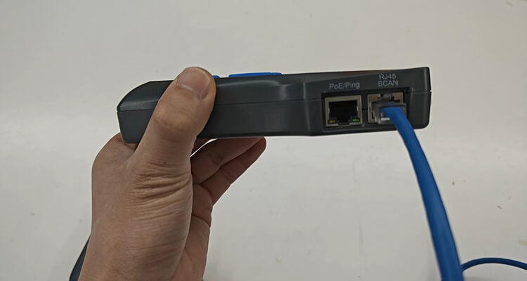 NF-8601S Найти кабель Ethernet