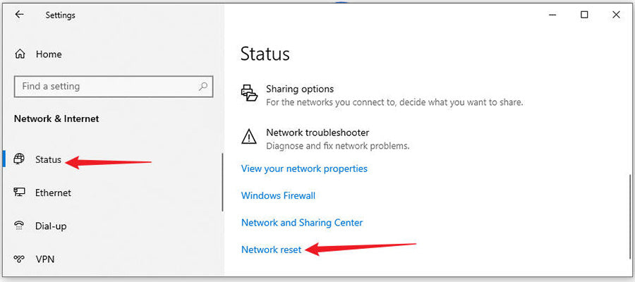 Reset Network Settings on Windows 11 & 10