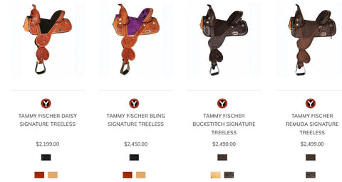Tammy Fischer Bling Signature Treeless Prices start at
