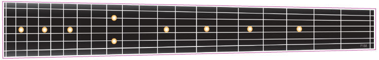 Guitar Fret Board - Music Bumper Sticker, Car Magnet