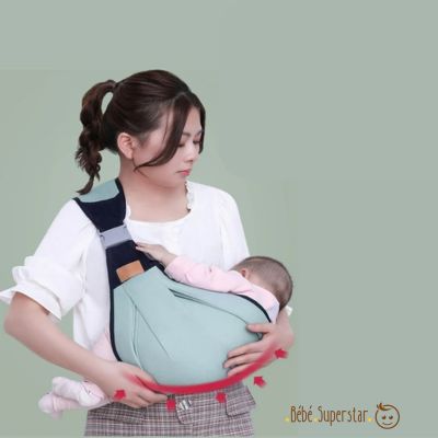 Echarpe porte bébé - Sangle ronde ergonomique multifonctionnelle pour bébé, bébé superstar (11)