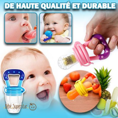 Sucette grignoteuse bébé-tetine à fruit-tetine d'alimentation-bebe superstar (15)