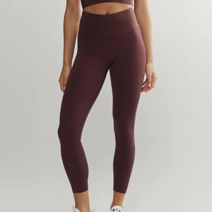 Revive 7/8 Legging in Brown Berry - Baseline Social
