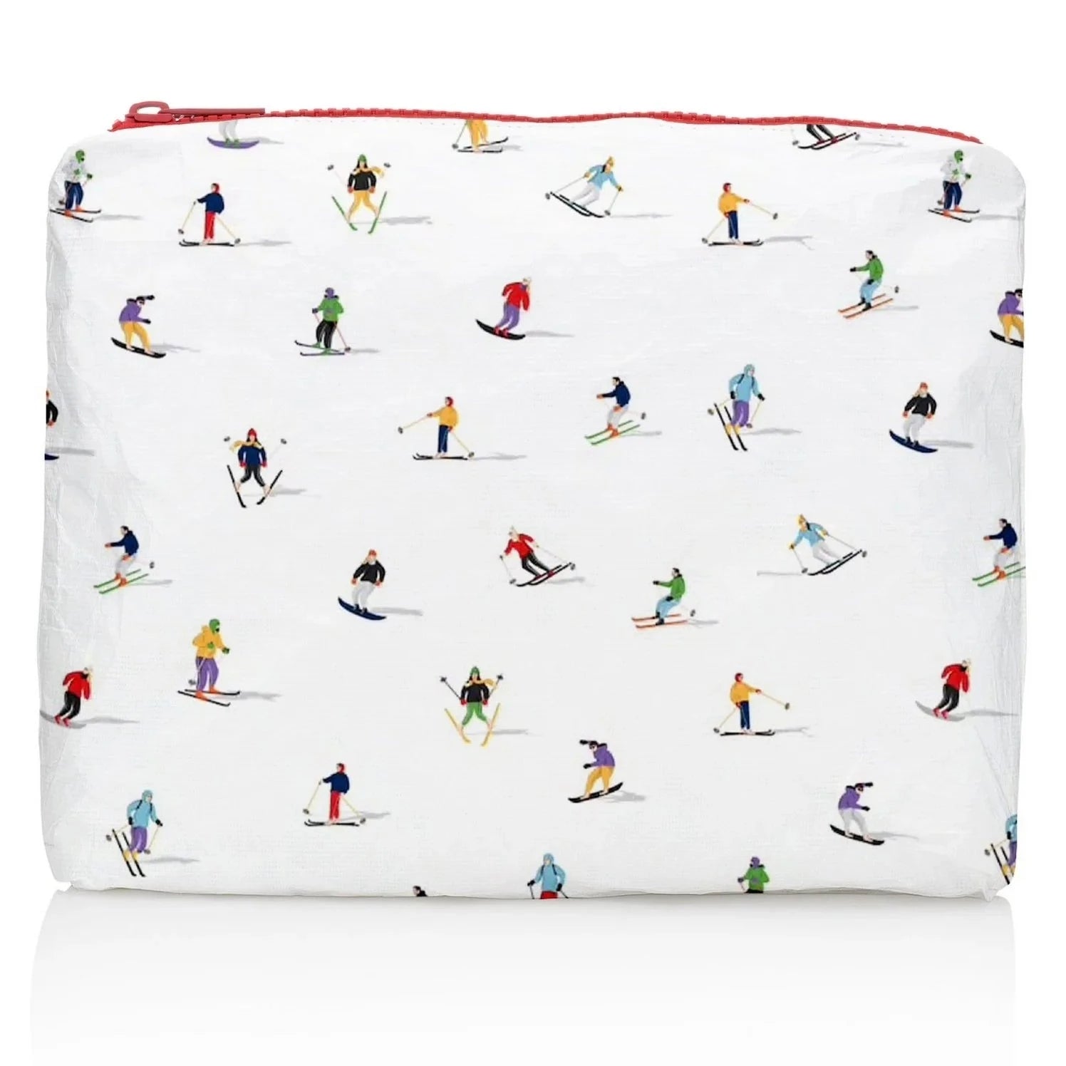 Dancing Skiers Medium Zipper Pack