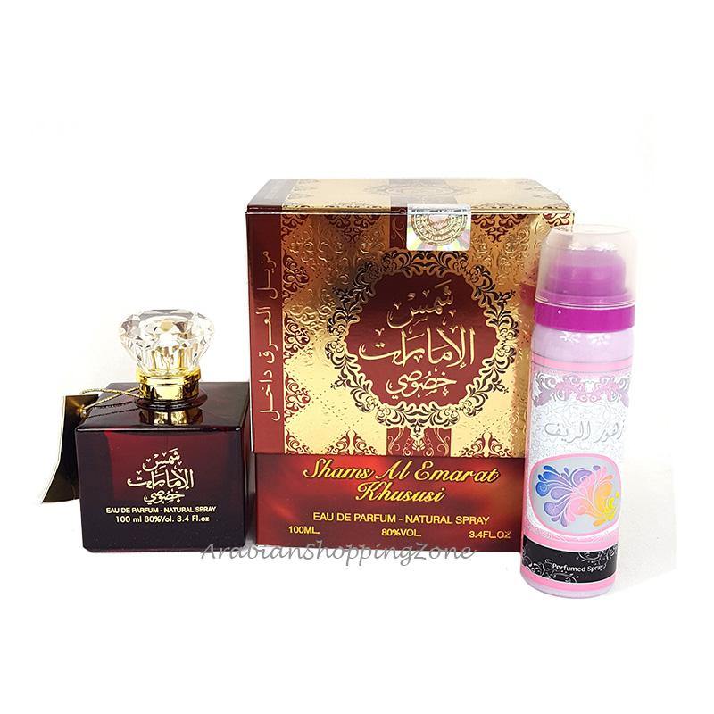 Ard AL Zaafaran Shams AL Emarat Khususi Unisex 100ml EDP + Deodorant