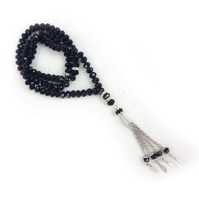 8mm Crystal Muslim Prayer Beads 99  Masbaha