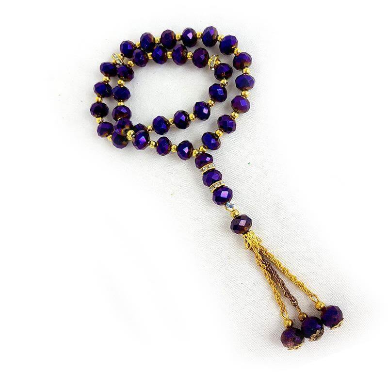 10mm Masbaha Crystal Prayer Beads 33