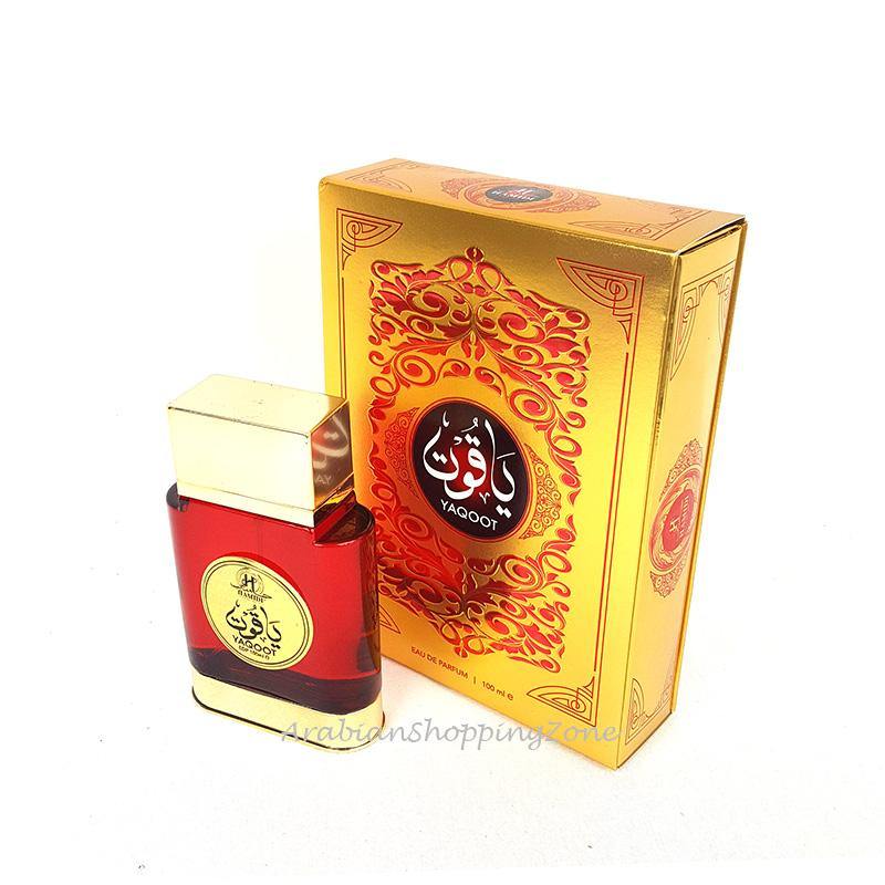 Yaqoot Unisex 100ml Spray Perfume EDP by Hamidi Perfumes