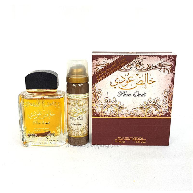 Pure Oudi 100ml EDP + Deodorant Spray Perfume