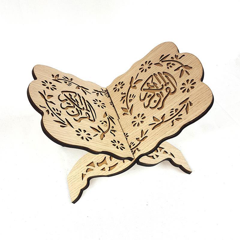 Wood Crafts Holy Quran Holder 10-12