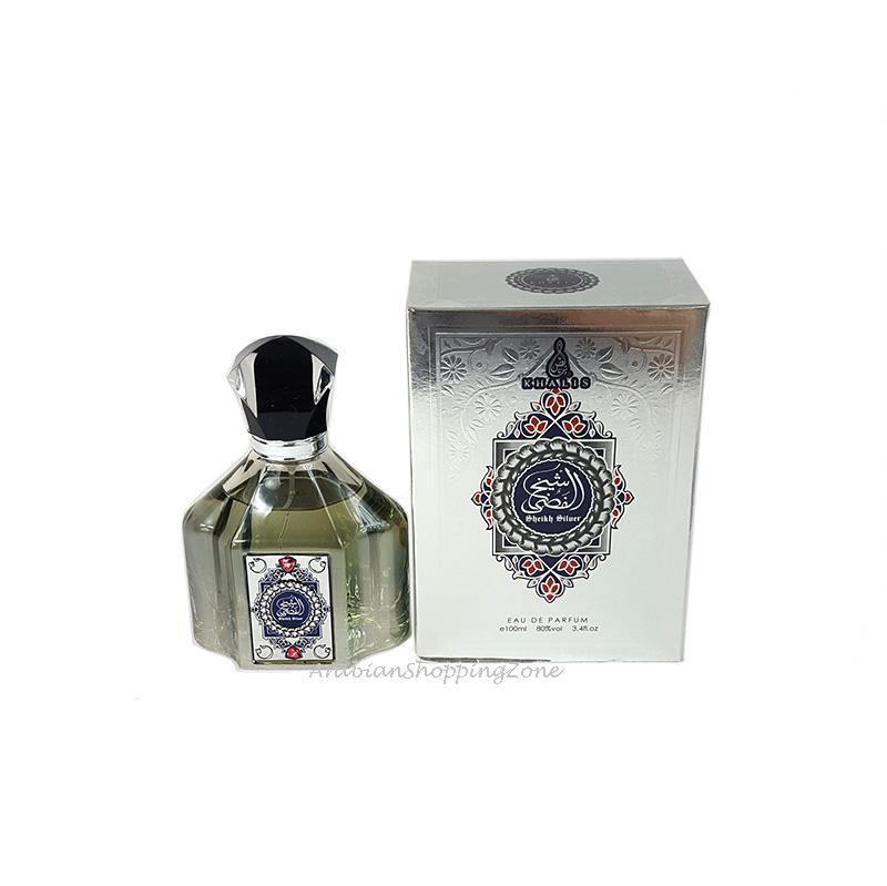 Sheikh Silver Spray Perfume For Men 100ml EDP by Khalis Perfumes