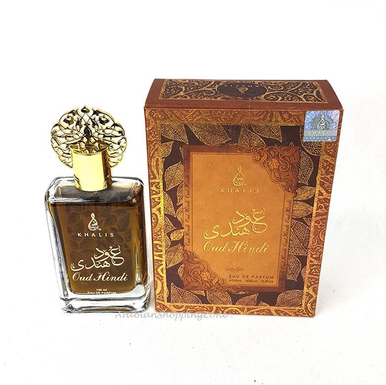 Oud Hindi Unisex Spray Perfume 100ml EDP by Khalis Perfumes