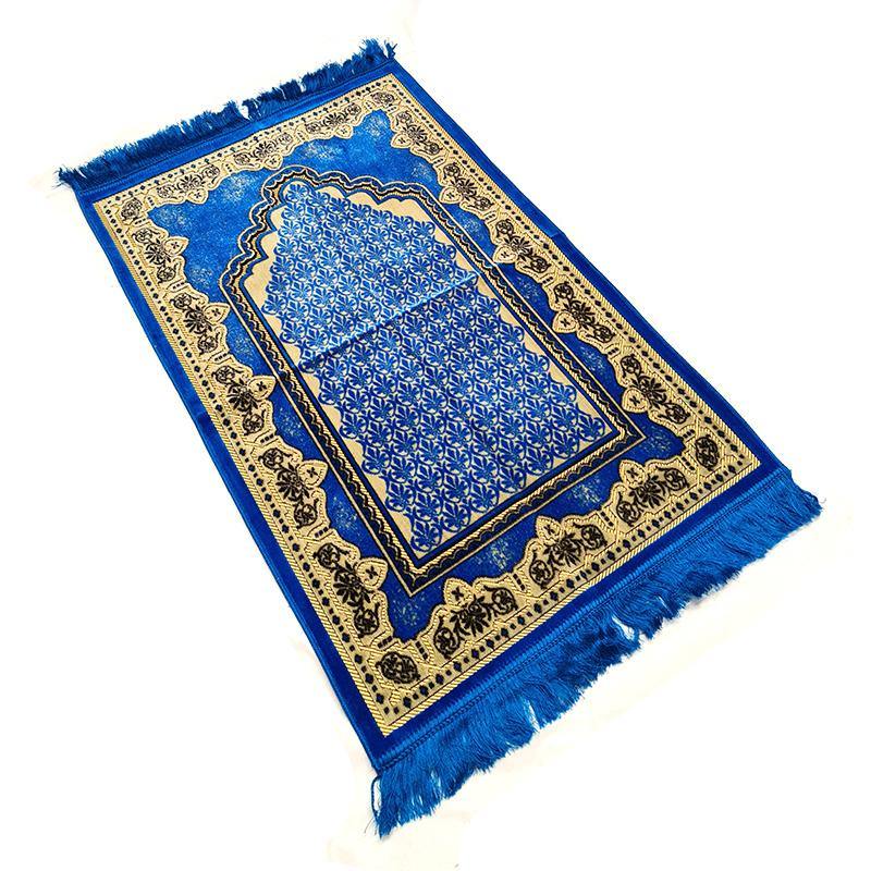 Blue Turkish PRAYER RUG Buhara options