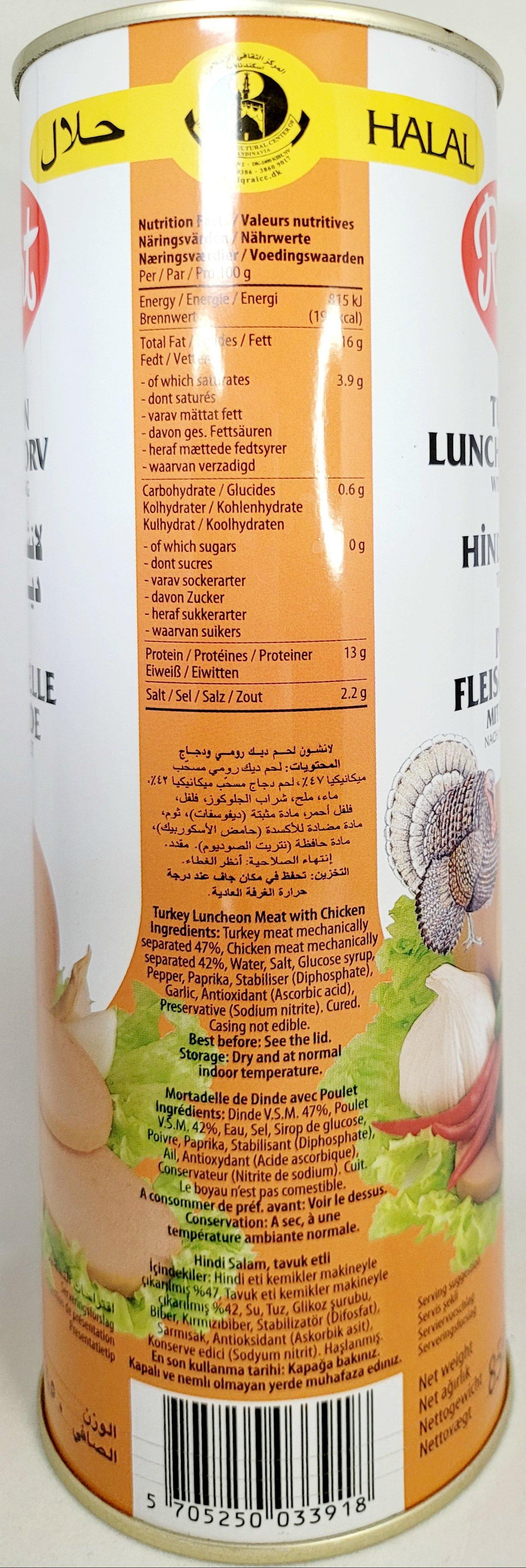 Robert Turkey with Chicken Meat 850g