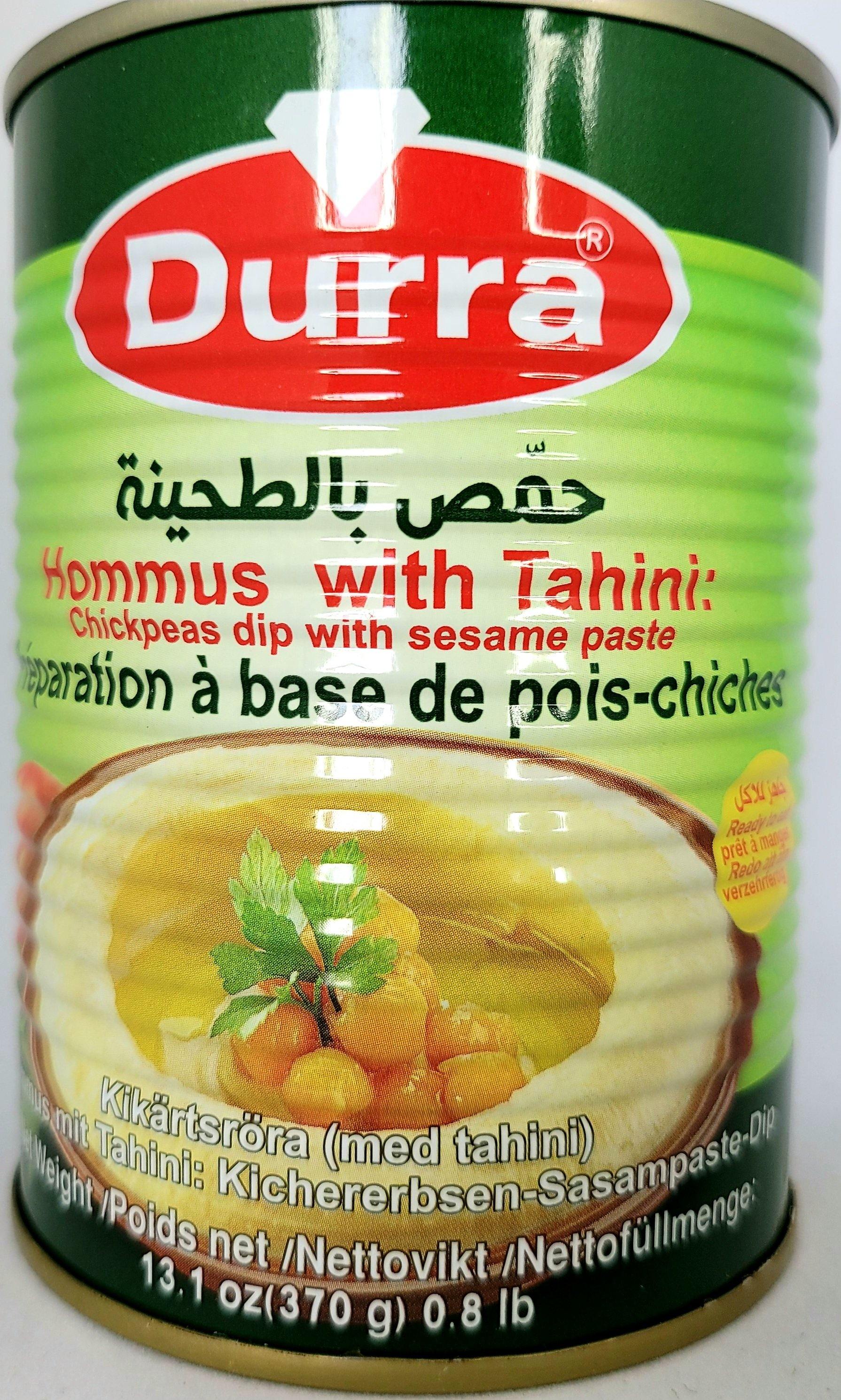 Durra Chickpeas Dip Hommus with Tahini 370g