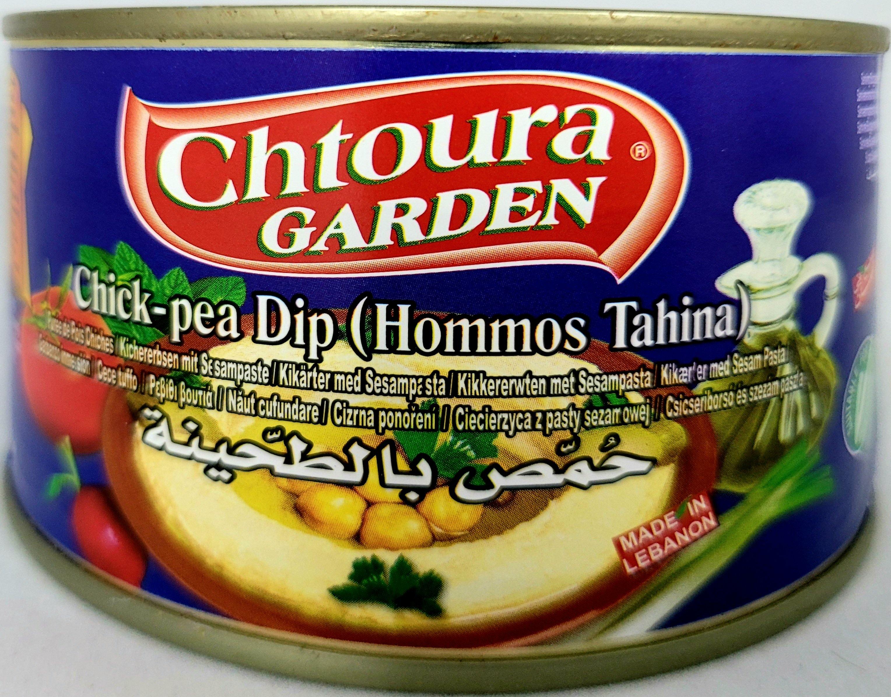 Chtoura Garden Chickpeas Dip Hommos Tahina 340g