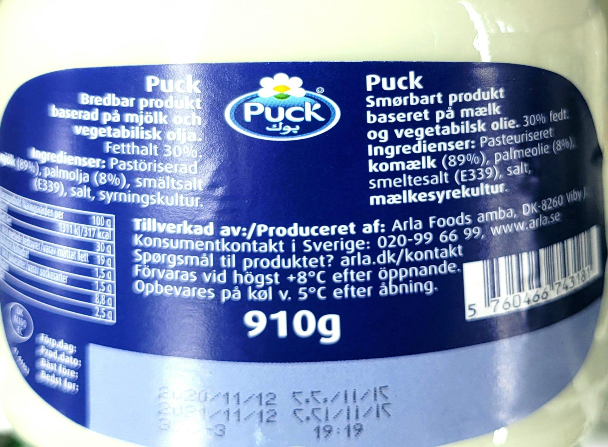 Puck Cheese 910g