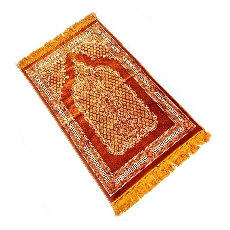 IPEC Turkish Velvet Prayer Rug- Heavy Duty 750g