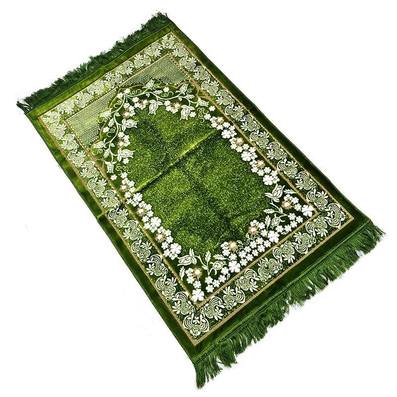 IPEC Turkish Velvet Prayer Rug- Heavy Duty 750g