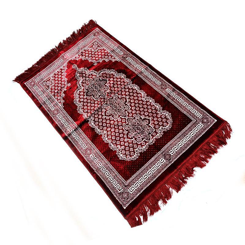 IPEC Turkish Velvet Prayer Rug- Heavy Duty 750g