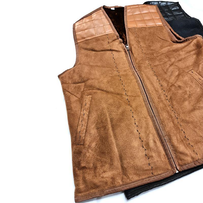 Men Winter Plus thick velvet Vest