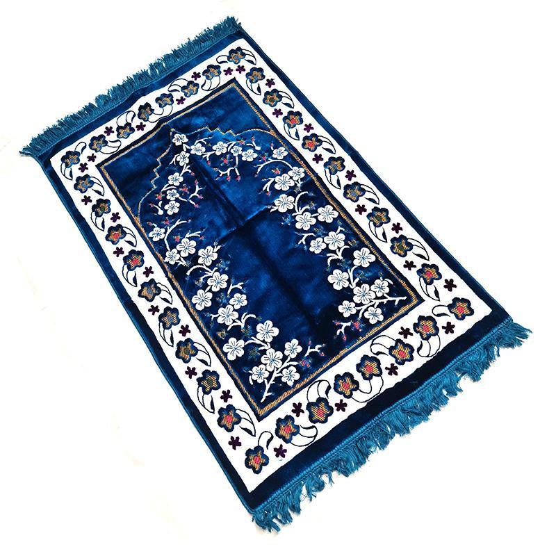 Turkish Velvet Prayer Rug- Heavy Duty