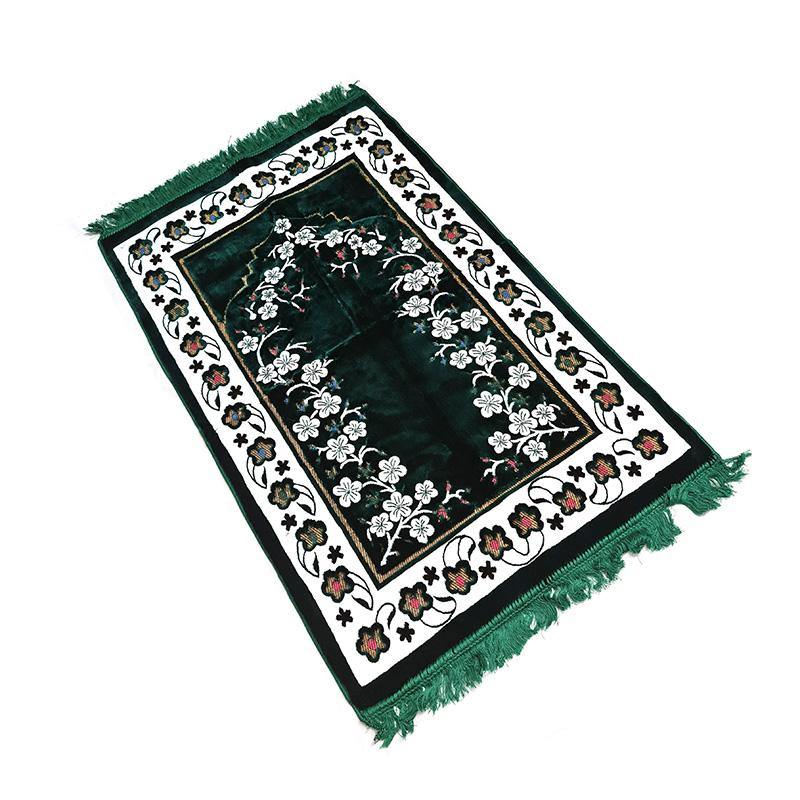 Turkish Velvet Prayer Rug- Heavy Duty