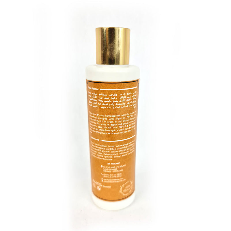 Shampoo with organic argan oil & orange blossom - Paroma