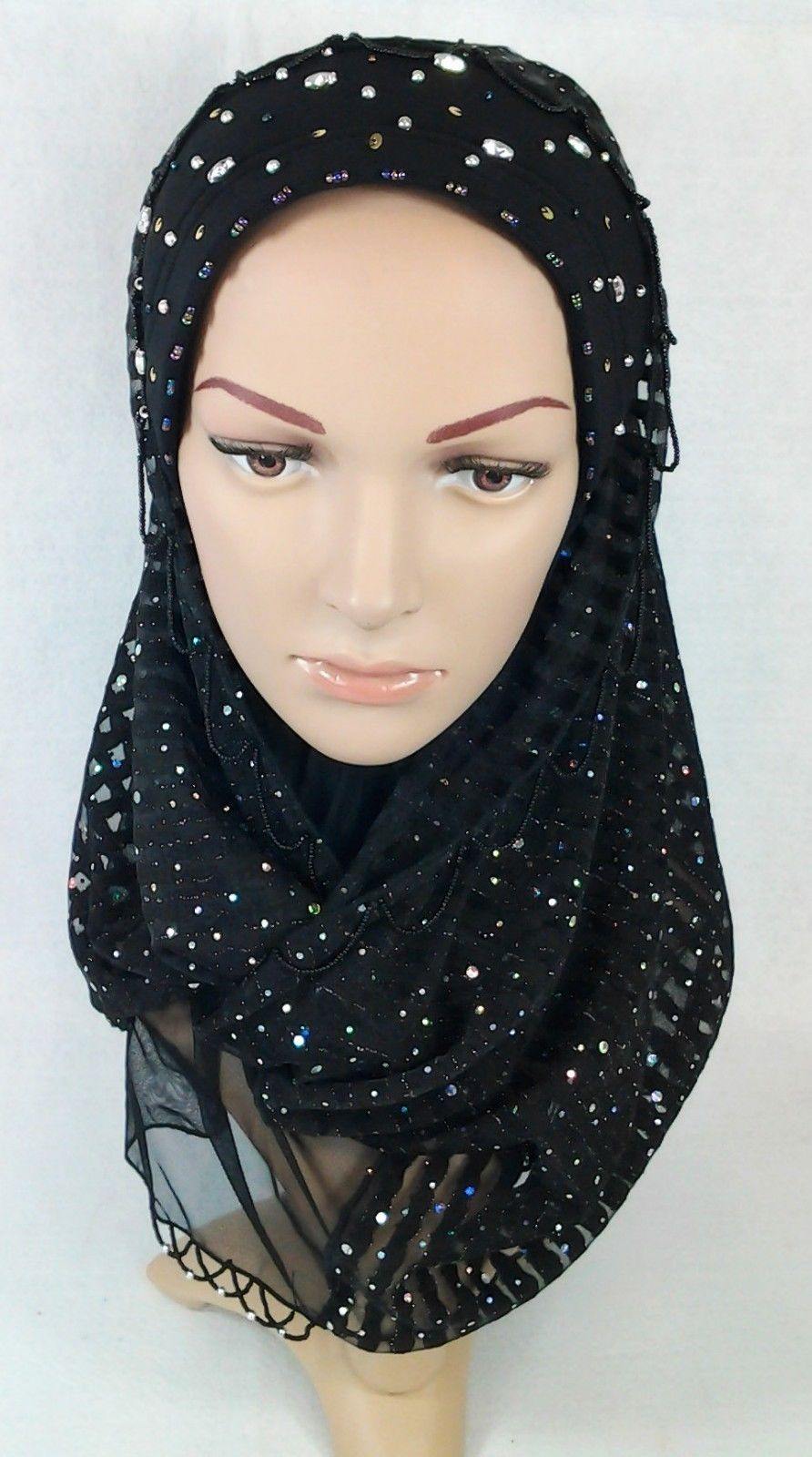 Summer Hijab Islamic Cap Headwear Scarf Shawls