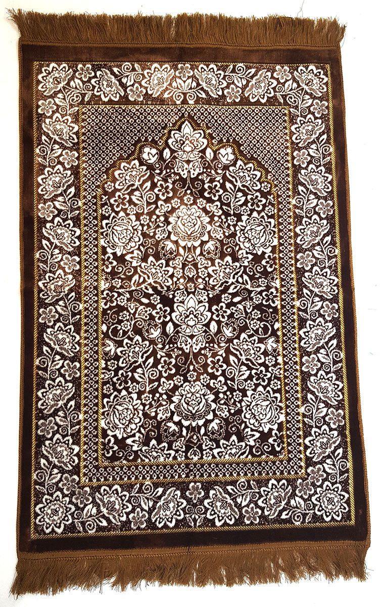 Turkish Soft Islamic Muslim Prayer Rug Namaz Carpet 1.65lbs (43*27inch)