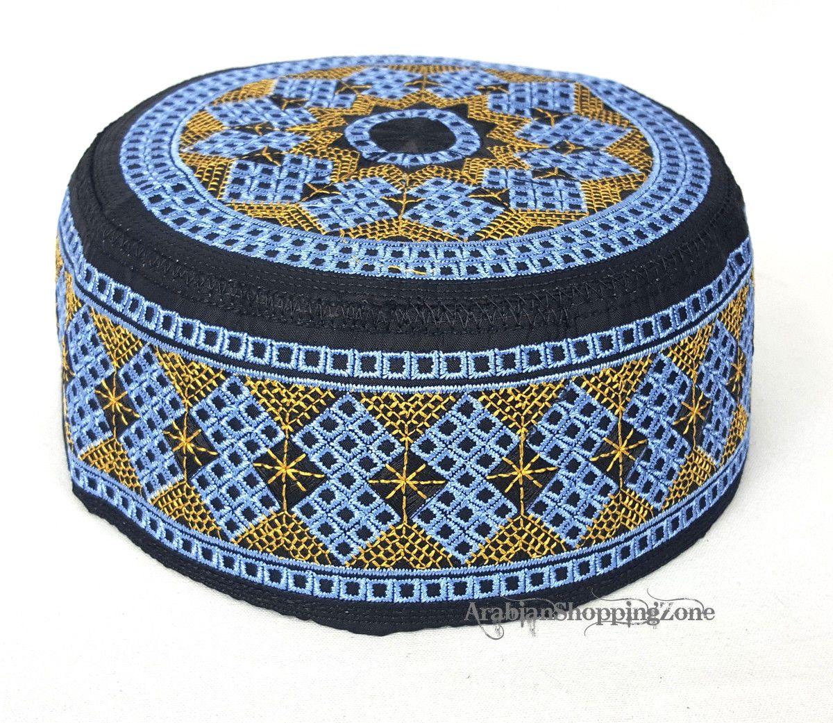 Kofi Topi Embroidery Men Cap Hat