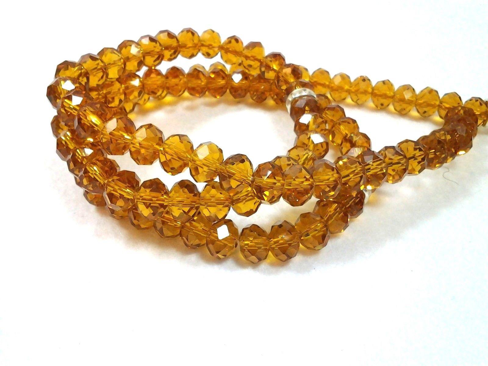 8mm Crystal Muslim Prayer Beads 99  Masbaha