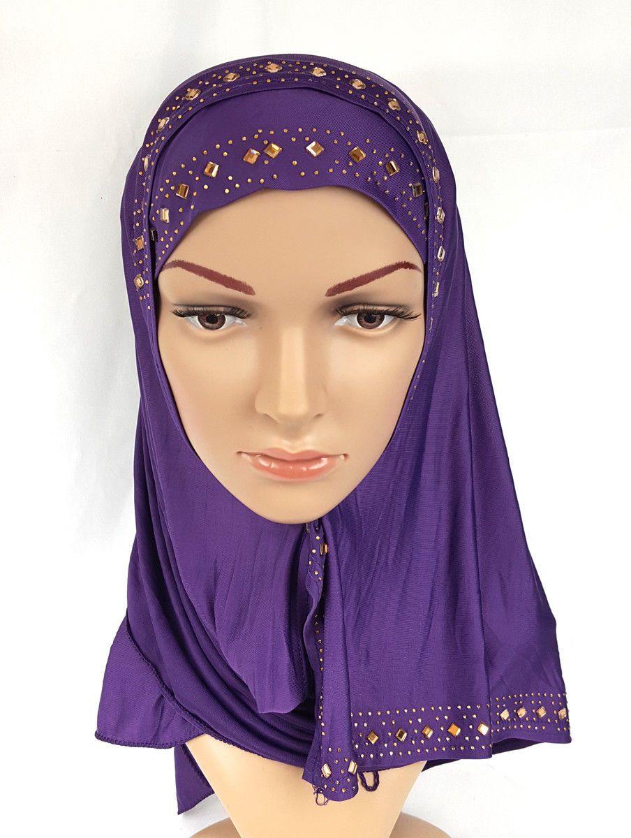 Slip On Instant Amira Style VISCOSE on-the-go Hijab Scarf ASZ0104