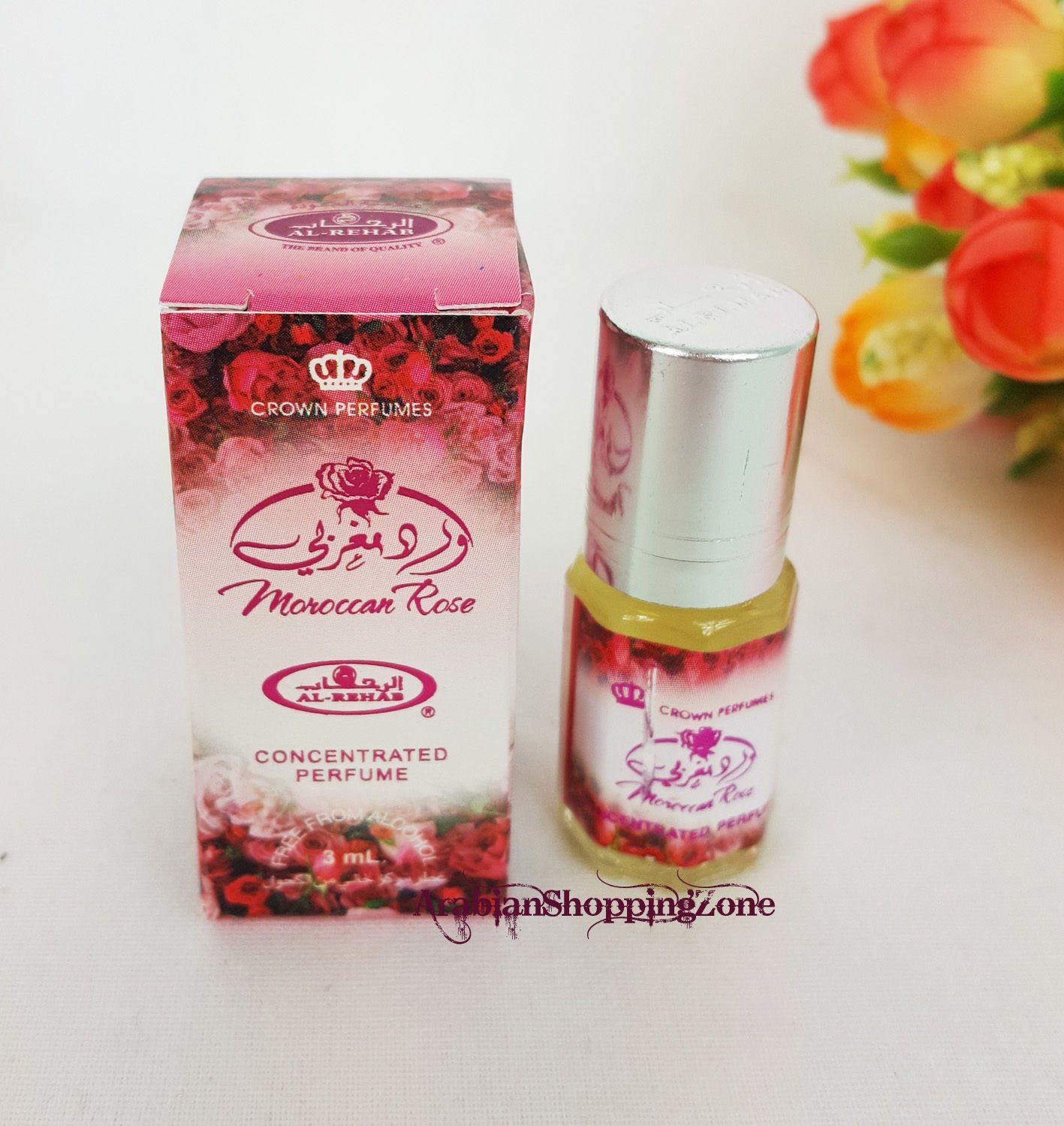 3 PCS AL Rehab Perfumes Concentrated Oil Attar Parfume 3ml  (3 Bottles)