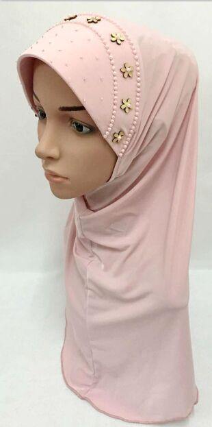 Summer LightWeight Lycra Slip-on Muslim Hijab Islamic Scarf Shawls