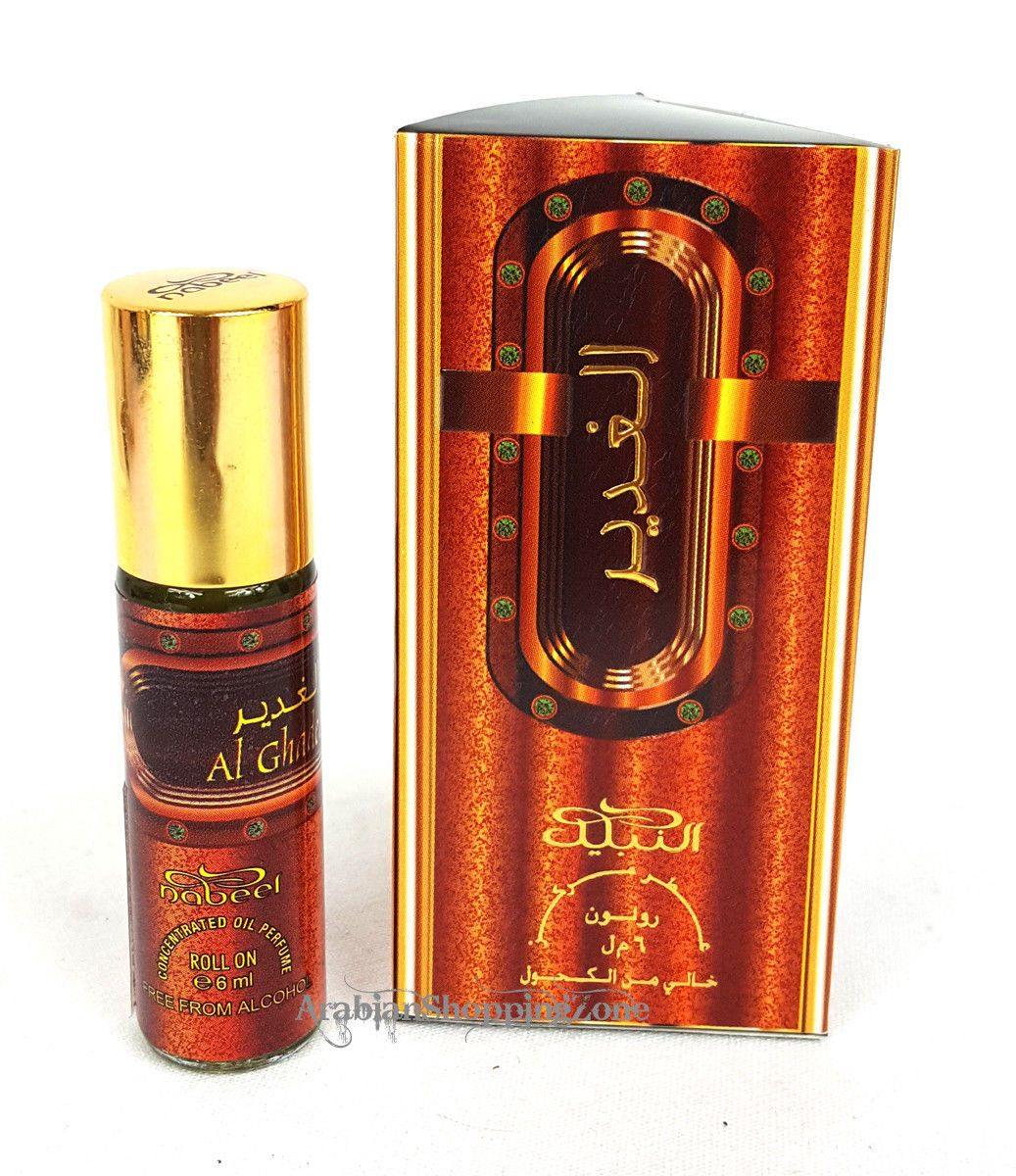 3 PCS Nabeel Perfume Oil Attar Musk/OUD Roll-on 6ML (3 Bottles)